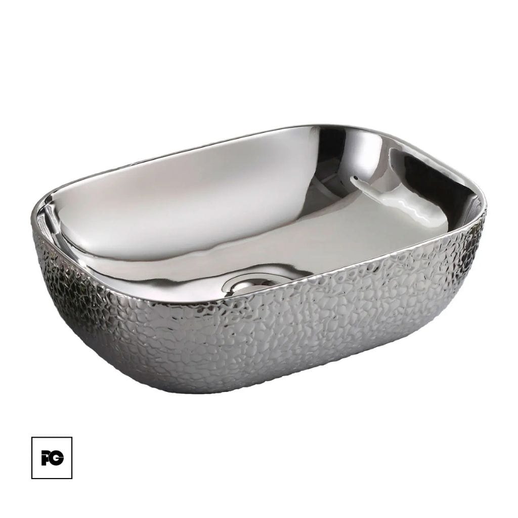 Lavabo color silver-modelo celia-castel-plomeria garcia-ok | Plomería García